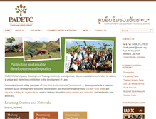 Tablet Screenshot of padetc.org